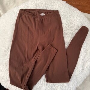 SKIMS fits everybody brown leggings XXS